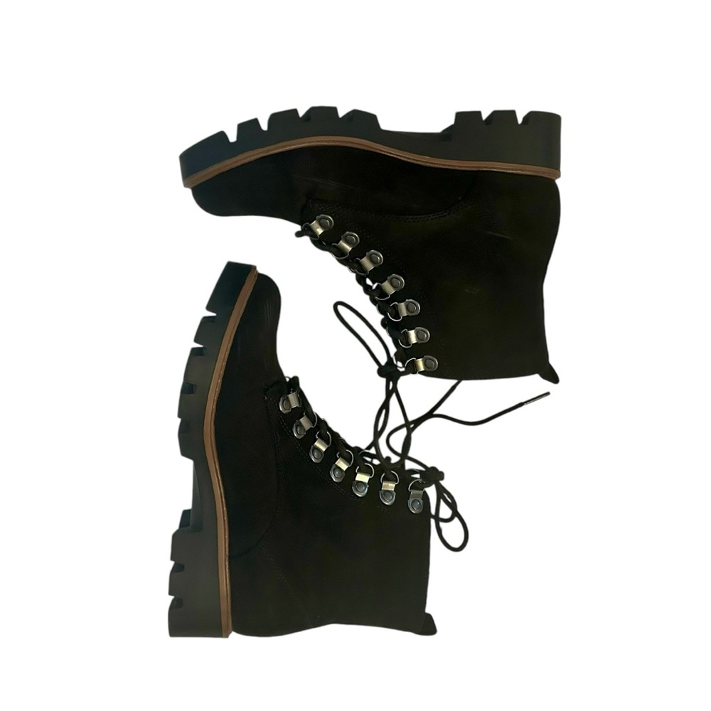 White Mountain Women's Lace-Up Ankle Boot - Black - Picture 4 of 7